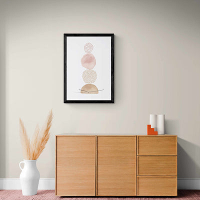 Pale Pink Minimalist Wall Art