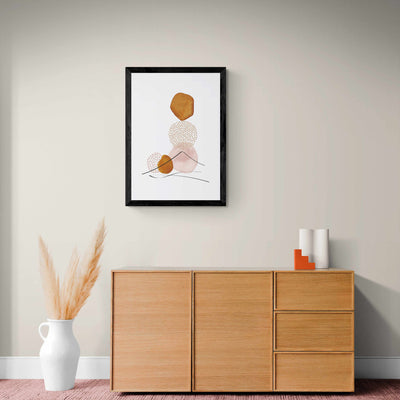 Neutral Modern Abstract Wall Art