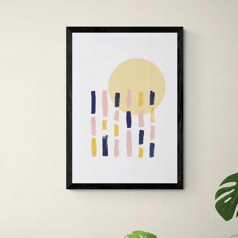 Minimalist Sunrise Wall Art