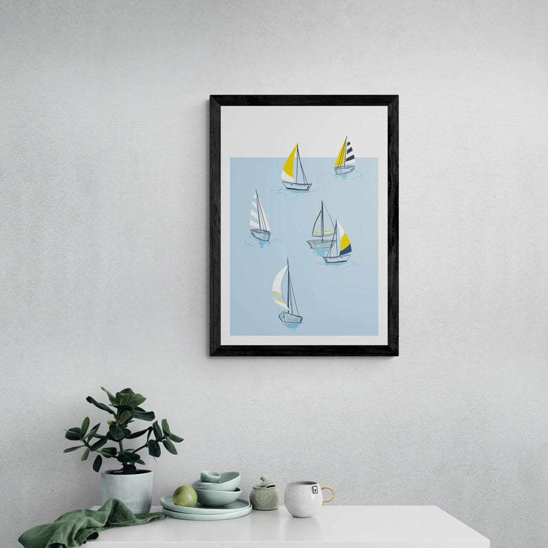 Sailing Boats Wall Art