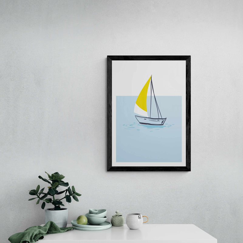 Sailing Boat Wall Art