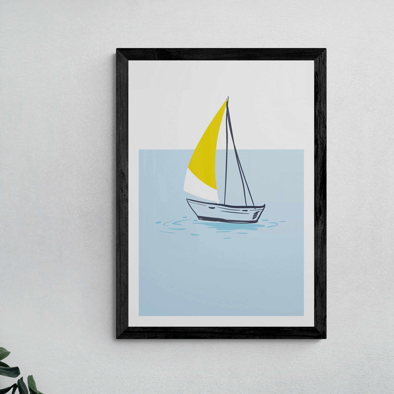 Sailing Boat Wall Art