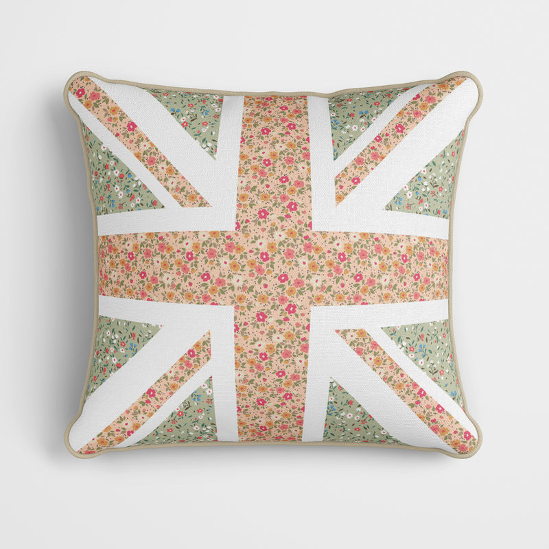 Vintage Pastel Union Jack Cushion