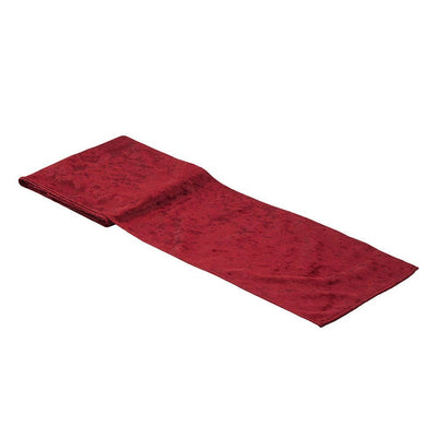 Ruby Red Velvet Table Runner