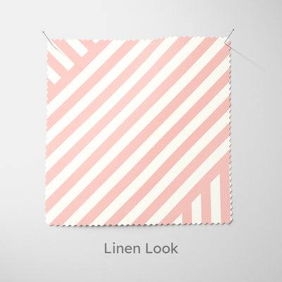 Pink Layered Stripes Cushion - Handmade Homeware, Made in Britain - Windsor and White