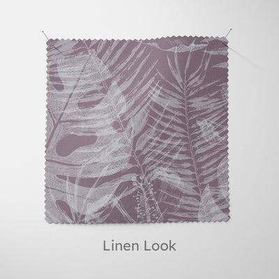Palm Leaf Cushion - Handmade Homeware, Made in Britain - Windsor and White