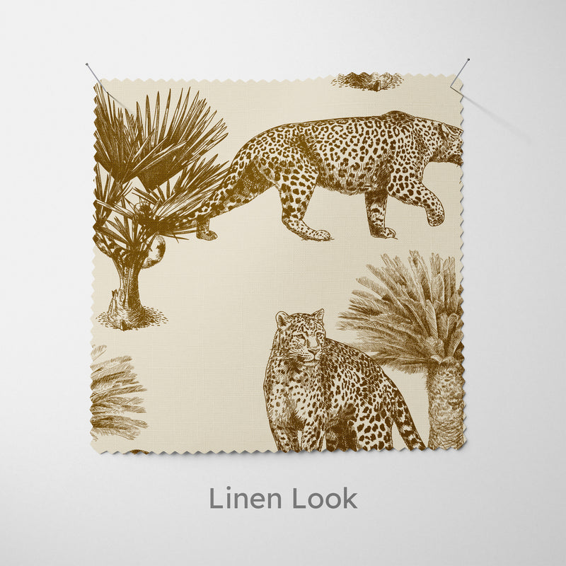 Leopard Pattern Cushion - Handmade Homeware, Made in Britain - Windsor and White