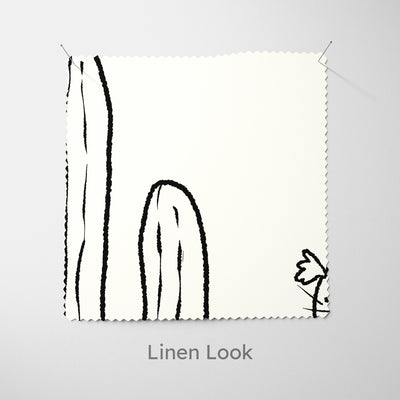 Cactus Outlines Cushion - Handmade Homeware, Made in Britain - Windsor and White