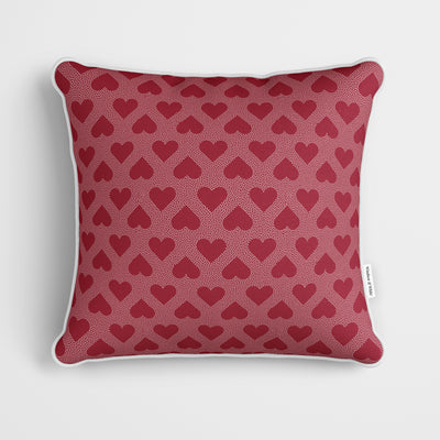 Marry Me Red Heart Proposal Cushion