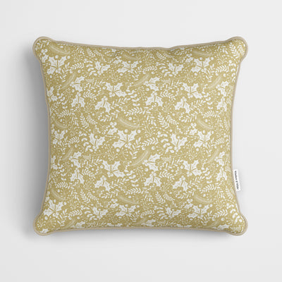 Personalised Christmas Cushion Gold House