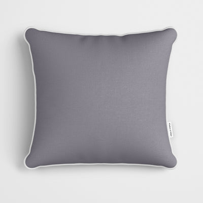 Plain Silver Lavender Cushion - Handmade Homeware, Made in Britain - Windsor and White