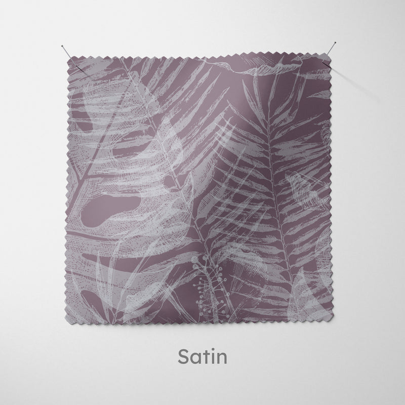 Palm Leaf Cushion - Handmade Homeware, Made in Britain - Windsor and White