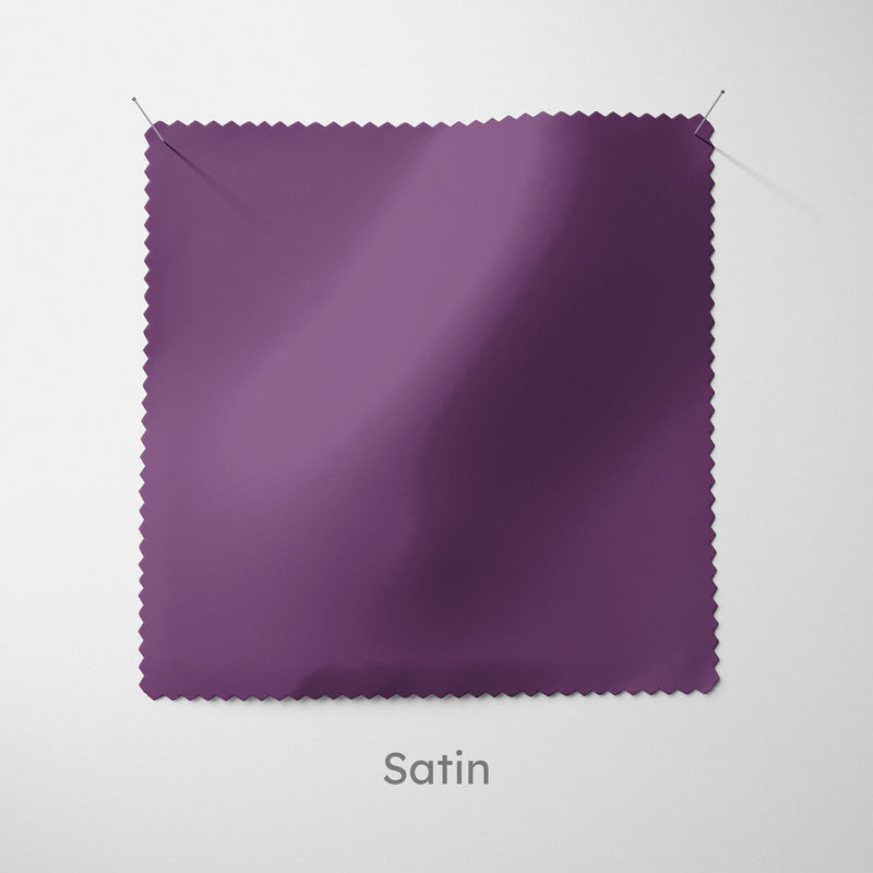 Plain Empire Purple Cushion - Handmade Homeware, Made in Britain - Windsor and White