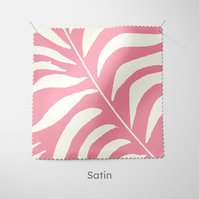 Palm Leaves Pink Cushion - Handmade Homeware, Made in Britain - Windsor and White