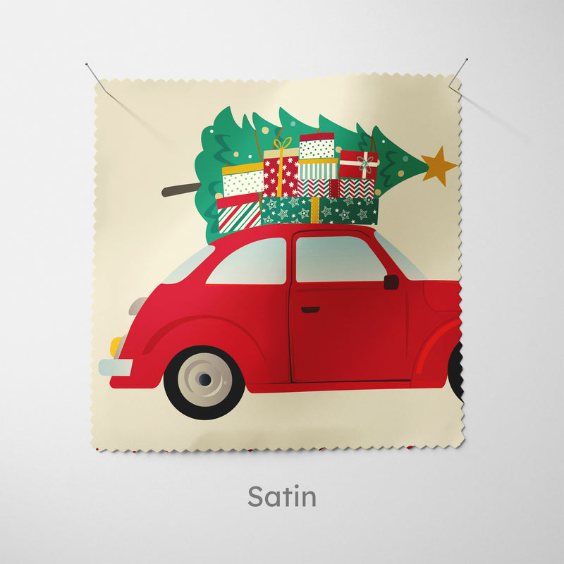 Personalised Christmas Car Cushion