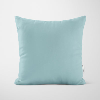 Plain Duck Egg Blue Cushion - Handmade Homeware, Made in Britain - Windsor and White