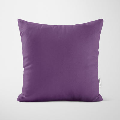 Plain Empire Purple Cushion - Handmade Homeware, Made in Britain - Windsor and White