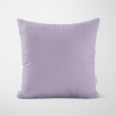 Plain Wisteria Purple Cushion - Handmade Homeware, Made in Britain - Windsor and White