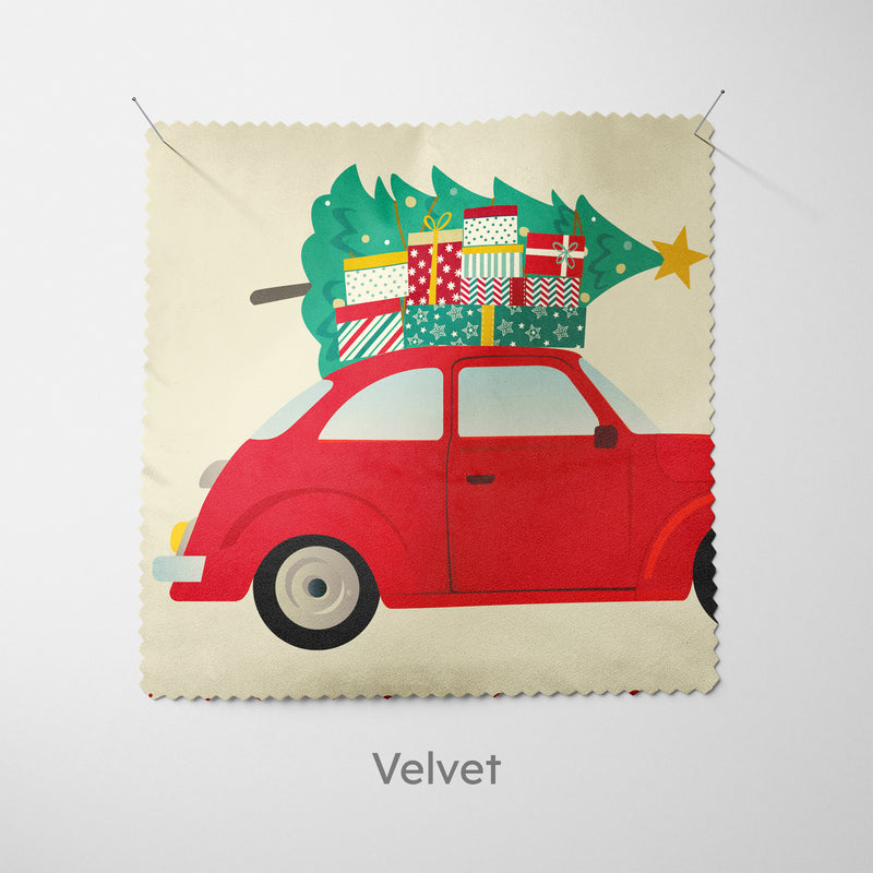 Personalised Christmas Car Cushion