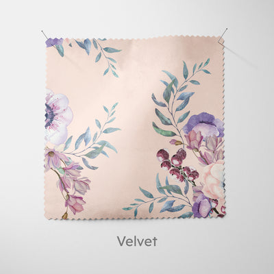 Pink Floral Anemone Cushion - Handmade Homeware, Made in Britain - Windsor and White