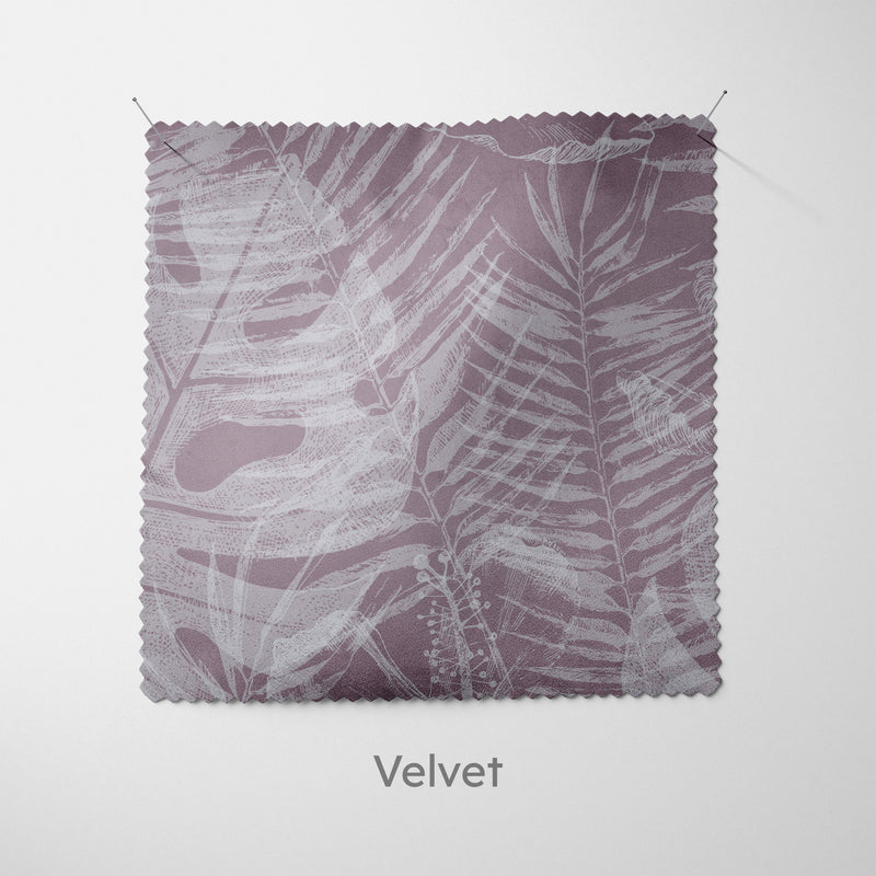 Palm Leaf Cushion - Handmade Homeware, Made in Britain - Windsor and White
